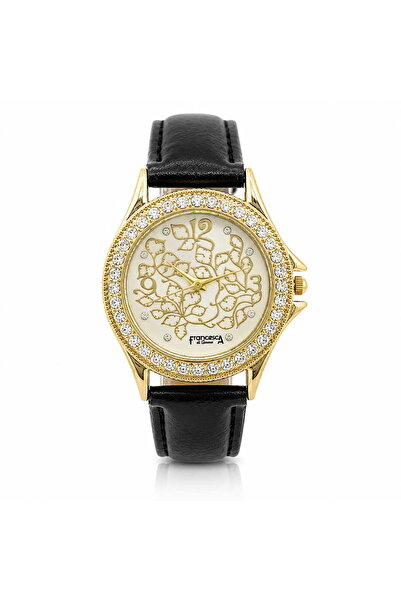 Watch Ceas dama, elegant, Francesca di Geneva, Negru, FF248