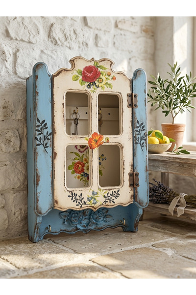 Zeugma Home Designs Ahşap Anahtarlık,El Boyaması,Duvar Dekor,Hediyelik,Home D...