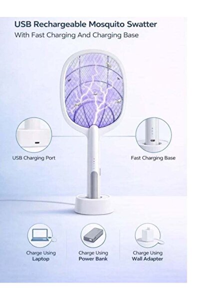 YoYoTech Mosquito Killer Electric, 3500V Smart Killer Swatter Lamp with 15W UV Light