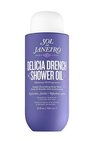 Sol de Janeiro Delicia Drench Shower Oil 385 ML - Yoğun Nemlendirici Duş Yağı