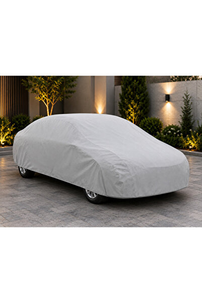 PARİONETTE Toyota Corolla Araç Brandası Tam Koruma Su Geçirmez Toz Yağmur Korumalı Oto Örtüsü Gri 2019-2026