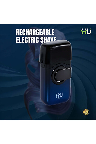 HU HAPPY USER Rechargeable Electric Shaver for Men – USB Charging, 800mAh Bat...