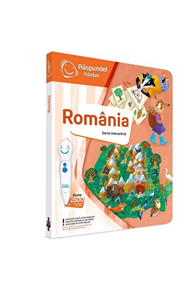 Raspundel Istetel Carte interactiva, Raspundel Istetel, Romania