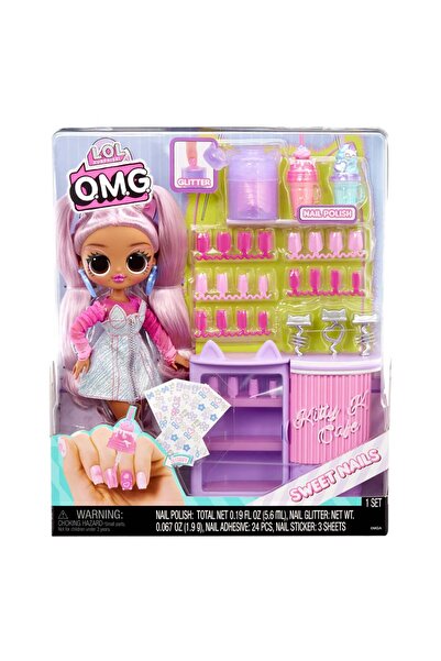 LOL Papusa Surprise, Omg Sweet Nails, Kitty K Cafe, 503859EUC