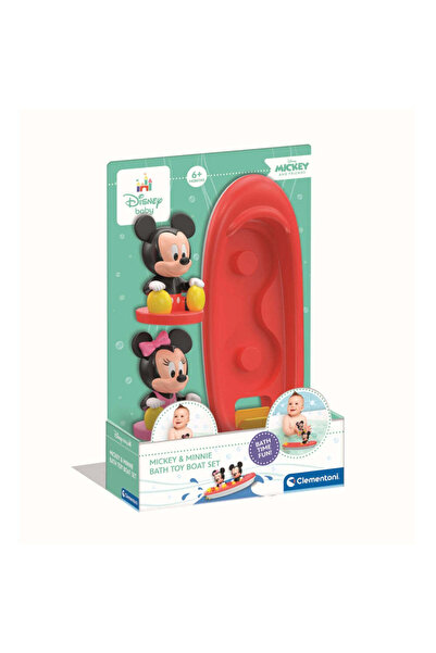 CLEMENTONI Barcuta plutitoare cu figurine Mickey si Minnie