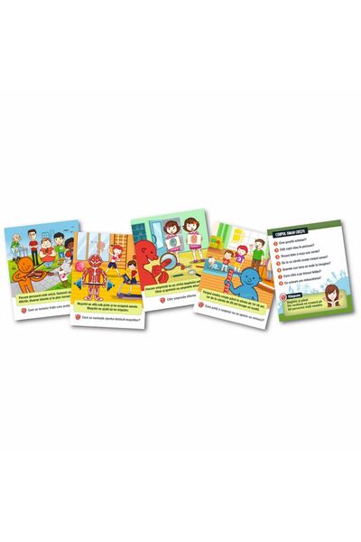 MemoRace Joc educativ, Memorace, Corpul meu sanatos
