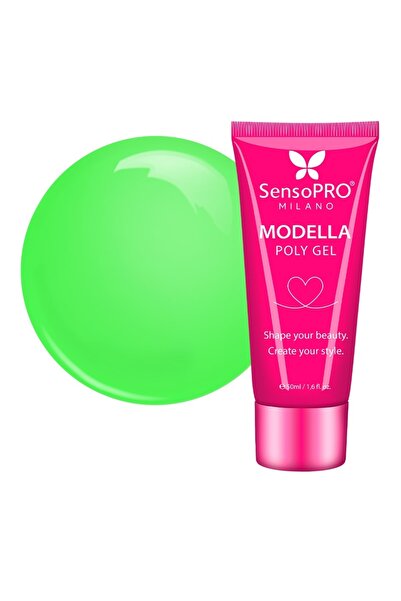 SensoPRO Milano Polygel MODELLA - Neon Lime, 50ml
