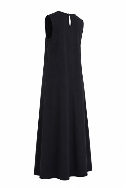 Elhaam The label Classic Midnight Black Abaya Inner - Set of 2