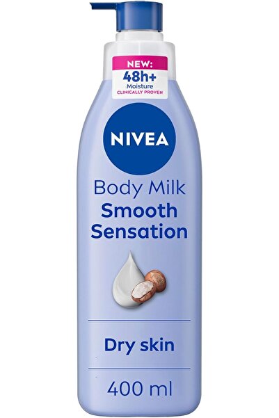 NIVEA Shea Smooth Body Lotion for Dry Skin with Shea Butter, 400 ml
