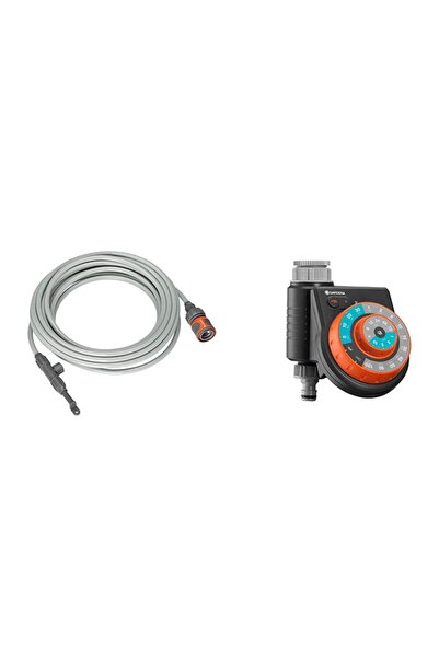 Gardena Mist Cooling System Set, Timer, Hose, 7 Nozzles, 13137