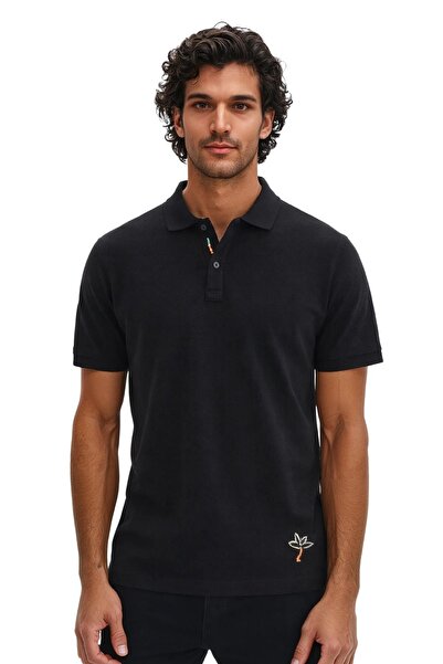 Arma Ar-Ma Men's Polo Collar T-Shirt Unprinted Basic Knitted Fabric Regular F...