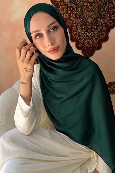 İmajButik Emerald Evening Dress Sapphire Silk Shawl