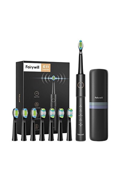 Fairywill Periuță de Dinți Sonică FW-E11, 40.000 Vibrații/Minut, 5 Moduri de ...