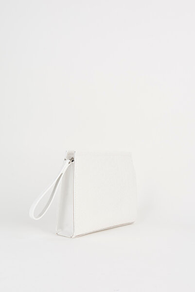 Vivaq Geantă de mână și clutch pentru femei, din piele artificială, cu textur...