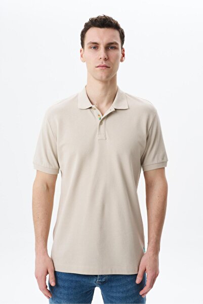Arma Ar-Ma Men's Polo Collar T-Shirt Unprinted Basic Regular Fit Double Colla...