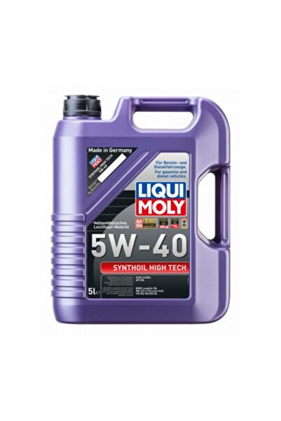 Liqui Moly Ulei motor Synthoil High Tech 5W40 (1307) (1856) 5 Litri