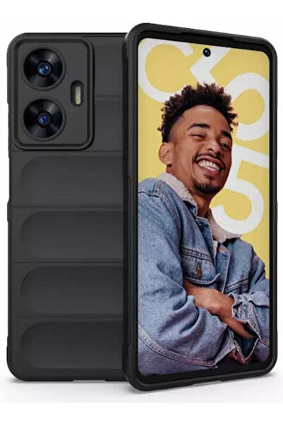 Techsuit Μαύρη Σιλικονούχα Πίσω Θήκη Magic (Samsung Galaxy A36 5G, Samsung Ga...