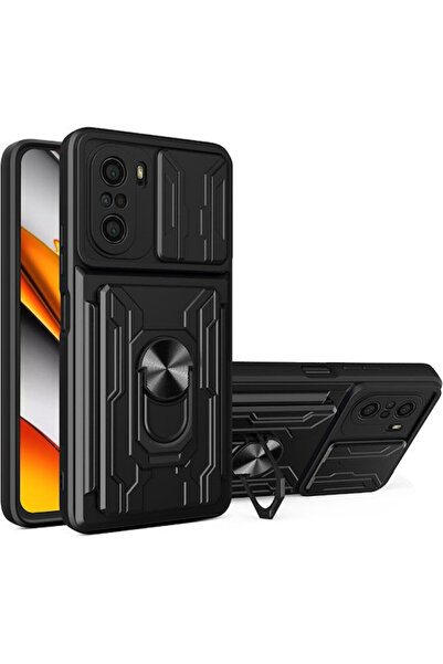 Techsuit Camshield Πίσω Κάλυμμα Πλαστικό Μαύρο (Poco F3 / Mi 11i) Κωδικός: ED...