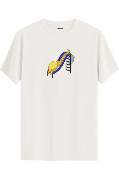 Colermi Giraffe Slide Design T-Shirt