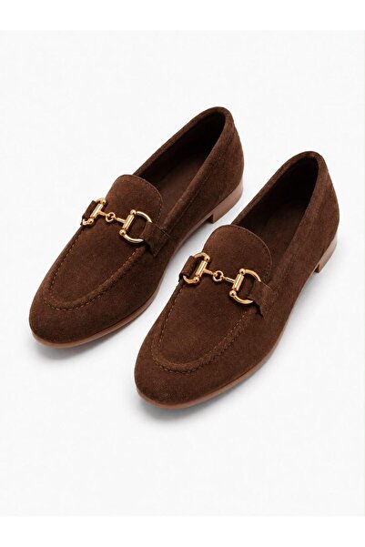 Sister in Love Colette Toka Detaylı Süet Loafer