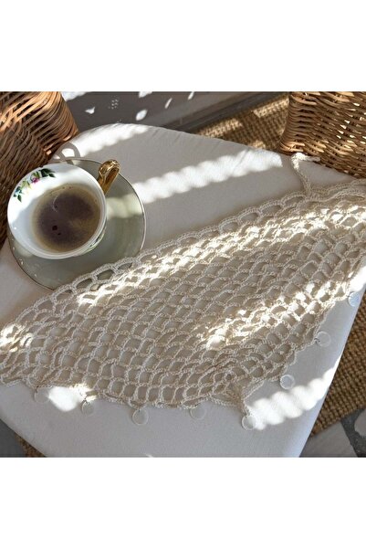 Alice İsstanbul Charmlı Triangle Knitted Bandana&Shawl