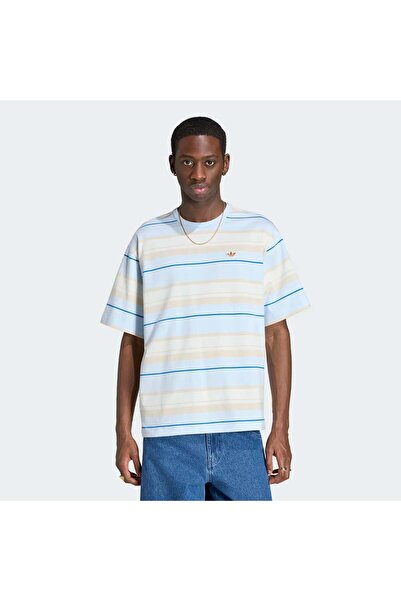 adidas Summer Glow Striped Erkek Tişört