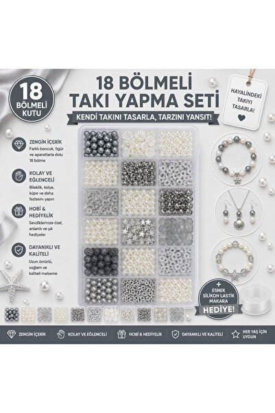 By MO Accessories YENİ SEZON Gri Boncuklar ve İncilerle Yaz Takıları Tasarlam...