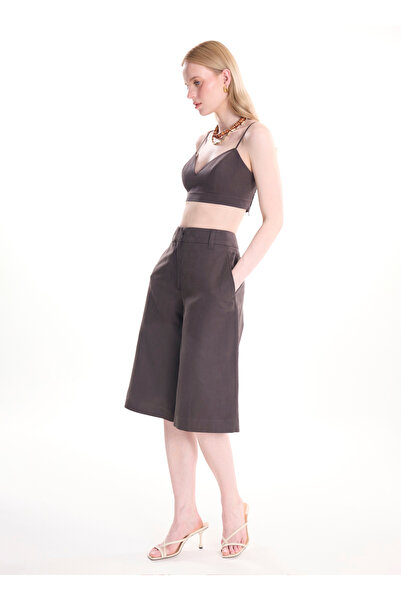 Ted Baker Kahverengi Kadın Şort TBWRTR2006
