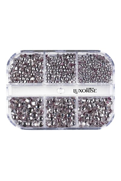 LUXORISE Strass-uri pentru unghii Paradisul Bomboanelor, 6 modele