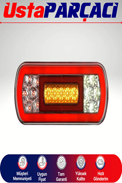 Ustaparçacı Neon Led 12v Dikdörtgen Stop Lambası