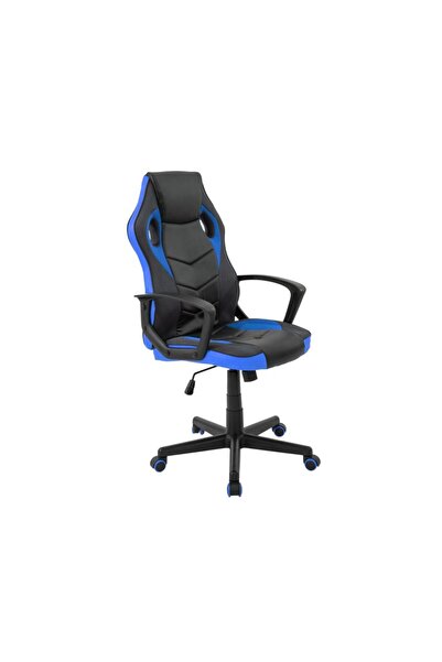 OEM Scaun de birou S-184 negru-albastru CB
