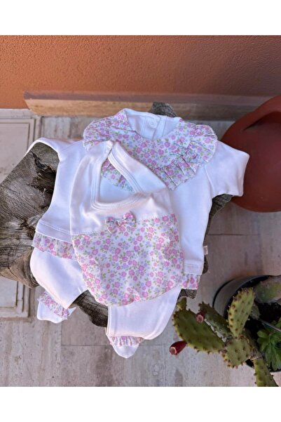 Pugi Baby PETIT JARDIN 4'lü Alt & Üst Set