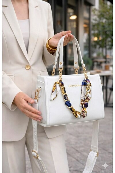 Just Polo Women's Original 4-Section Hand and Shoulder Bag