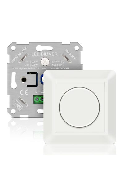 OEM Variator de lumină LED 5W-200W cu control pe fază, AC 220-240V, variator ...