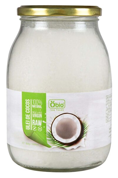 OBİO Ulei de cocos virgin presat la rece bio 1000ml/920g