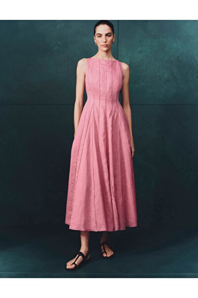 Marks & Spencer Bel Detaylı Maxi Elbise