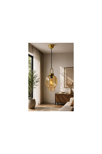 Vivense AURA TEKLİ BAL CAMLI ESKİTME SARKIT