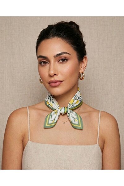 Lara Shawls Limon Desen Fular