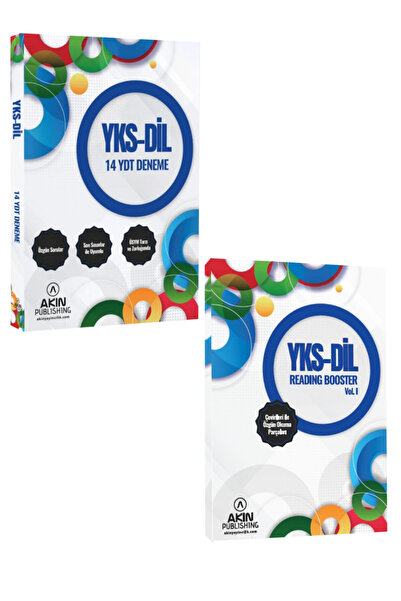 AKIN Publishing YKS-DİL 14 YDT Deneme / READING BOOSTER VOL.1