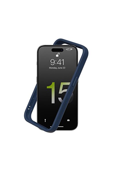 RhinoShield Bumper Case compatible with [iPhone 15 Pro] | CrashGuard - Shock-...