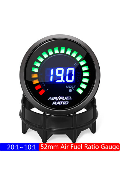 Choice Gauge without Sensor 52mm Air Fuel Ratio Gauge Digital AFR Display Nar...