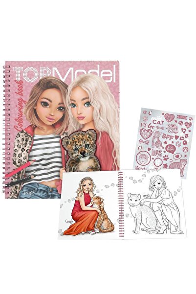 Top Model Carte de colorat LeoHeart TopModel