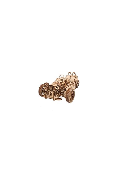 Ugears Puzzle 3D, Triciclu UGR-S, Ugears, lemn, 457 piese