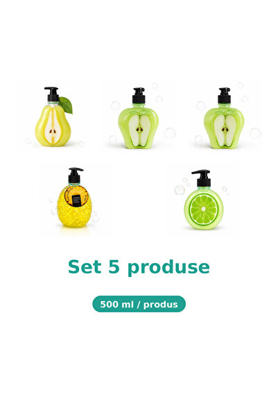 Tasty Set 5 Produse Tasty, Mix Pere, Mar Piele Sensibila, Mar Extract, Ananas...