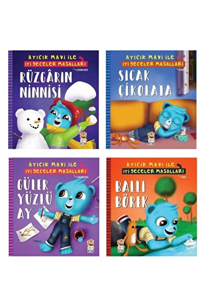 Sincap Kitap Ayıcık Mavi İle İyi Geceler Masalları