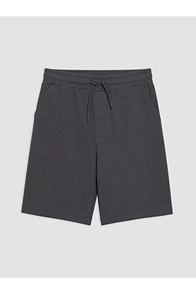 LC Waikiki Gray Slim Fit Men's Shorts