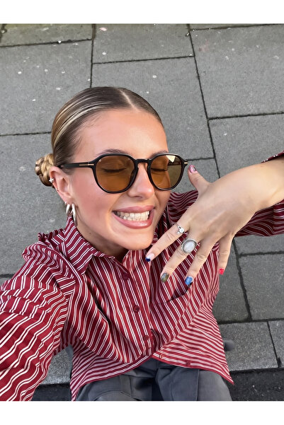 Koi Eyewear Marilyn Siyah Çerçeve Nude Cam UV400 Gözlük