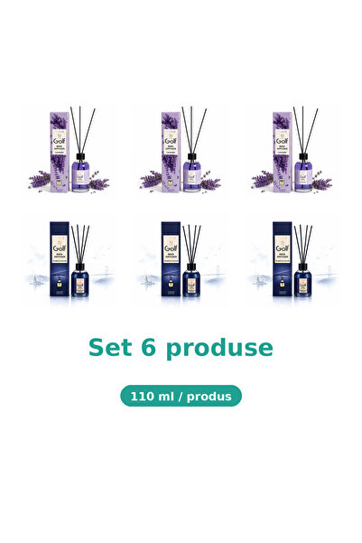 Golf Set 6 Produse Golf, Mix 3x Lavanda, 3x Bosphorus Dream