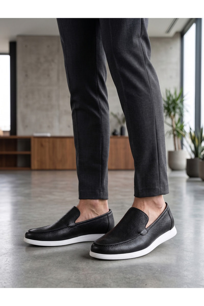 Businesshoess Lightweight Eva Sole Genuine Leather Daily Use Men's Shoes