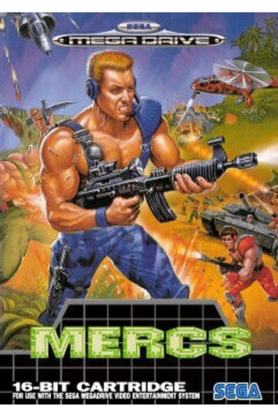 SEGA Παιχνίδι Mercs Mega Drive (Μεταχειρισμένο)